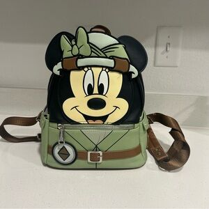 Minnie Mouse Safari Loungefly Backpack